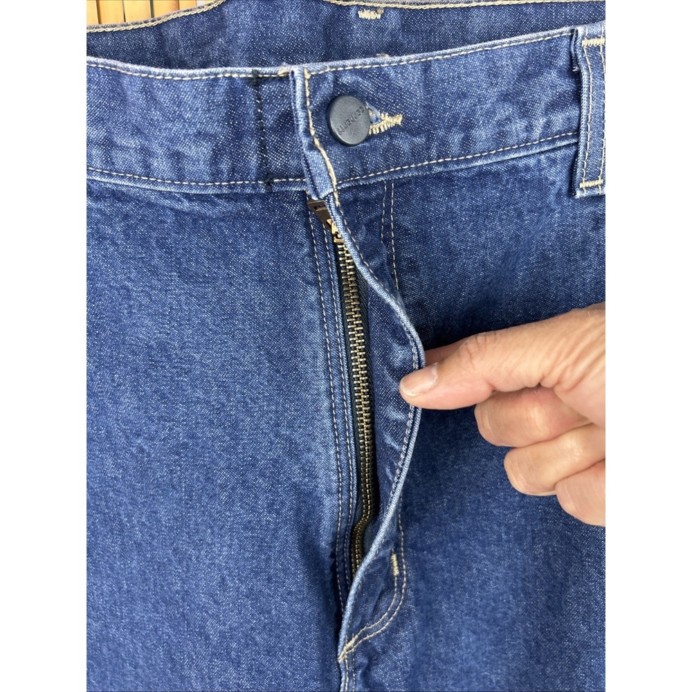 CARHARTT Men's 40X32 Jeans Relaxed Fit‎ Straight Leg Blue FRB100 FRC Utility - Picture 4 of 10